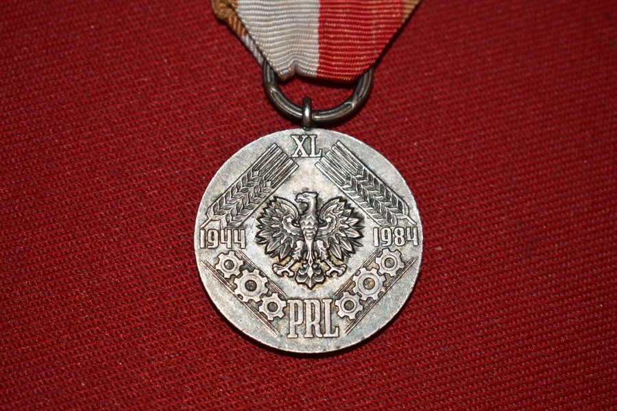 POLISH PEOPLES MEDAL-SOLD